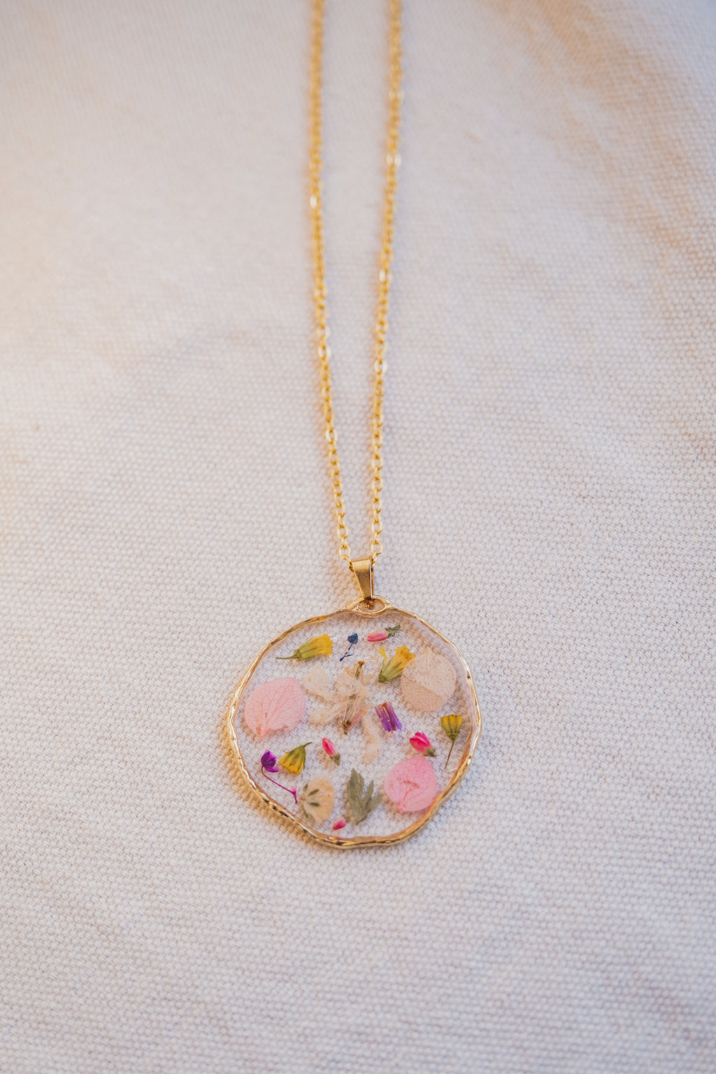 Collana mix fiori