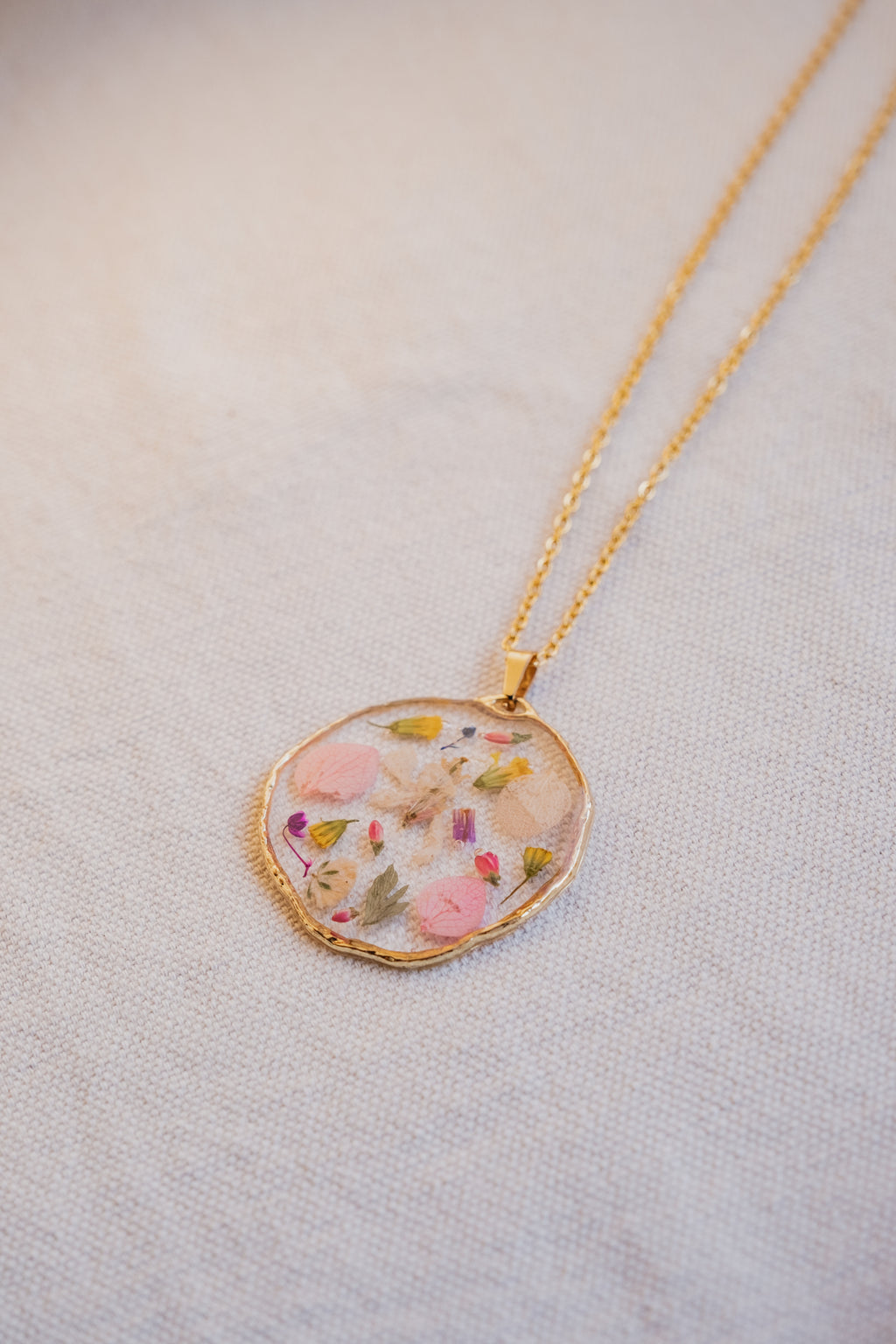Collana mix fiori