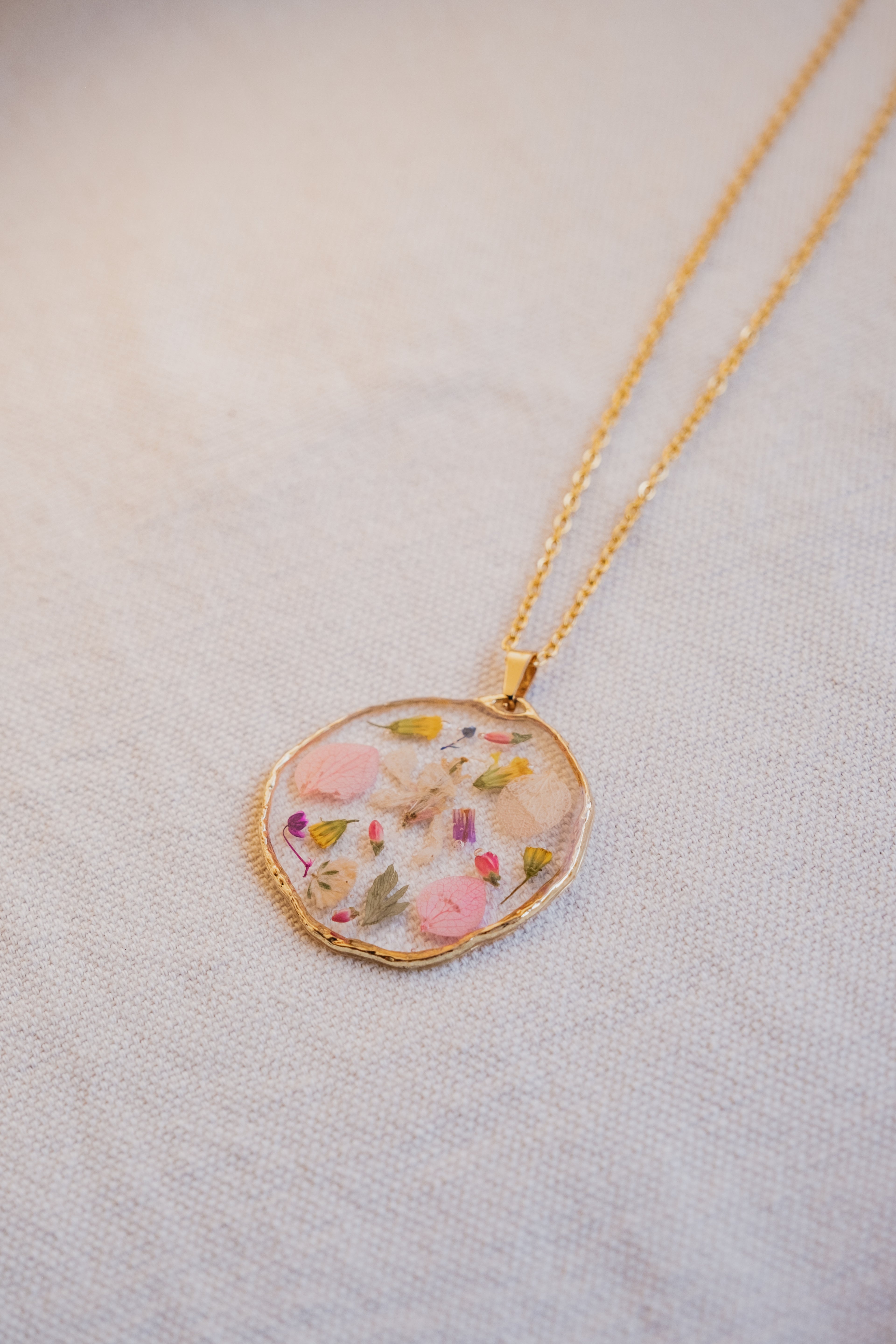 Collana mix fiori