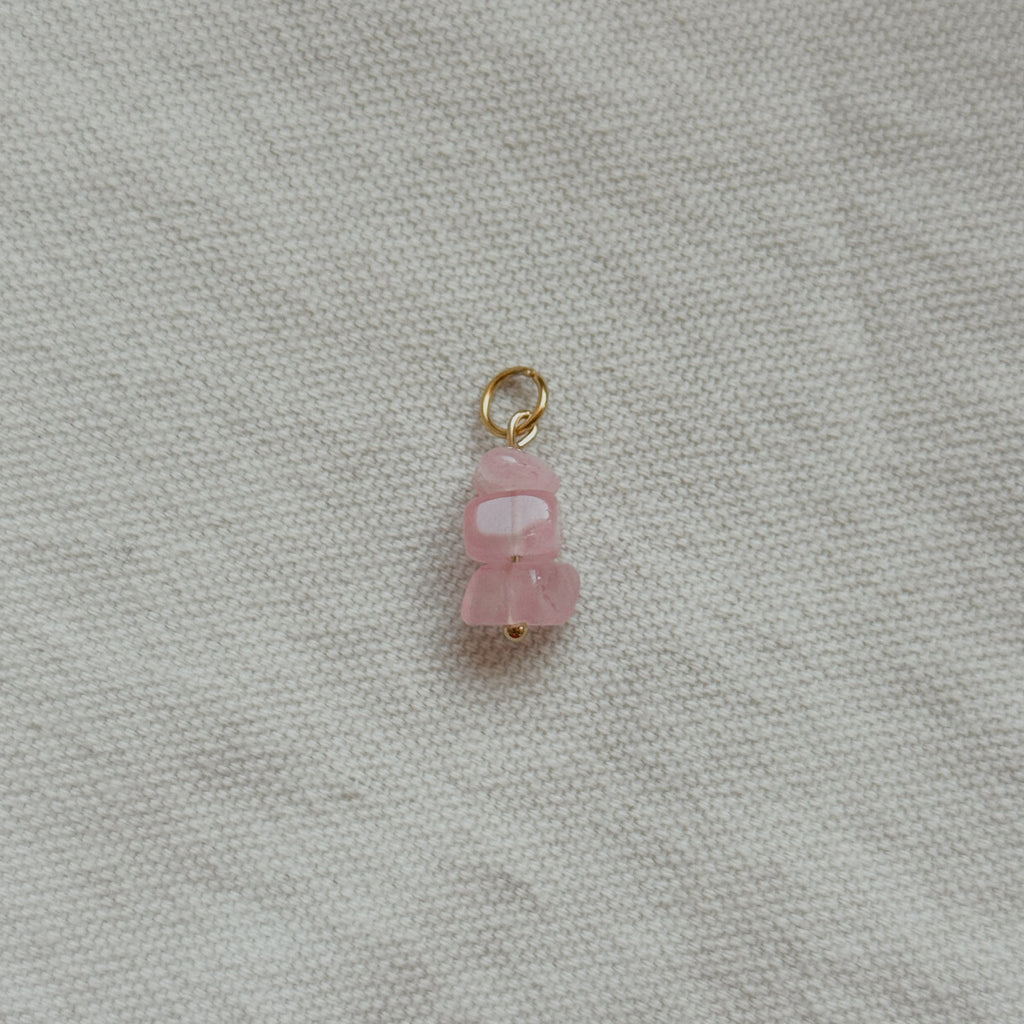Tris di quarzo rosa